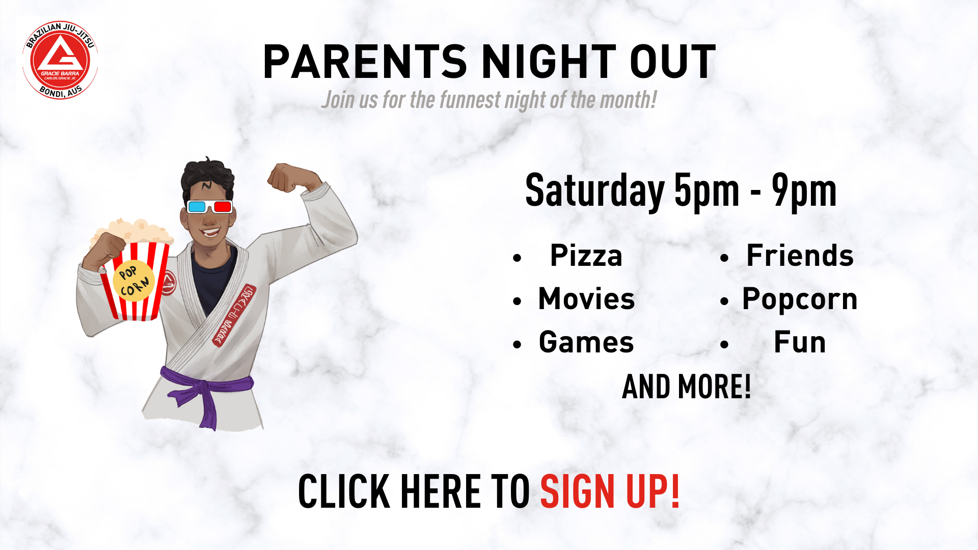 Join us for the most fun night of the month! Sign Up at https://form.jotform.co/90720240588860